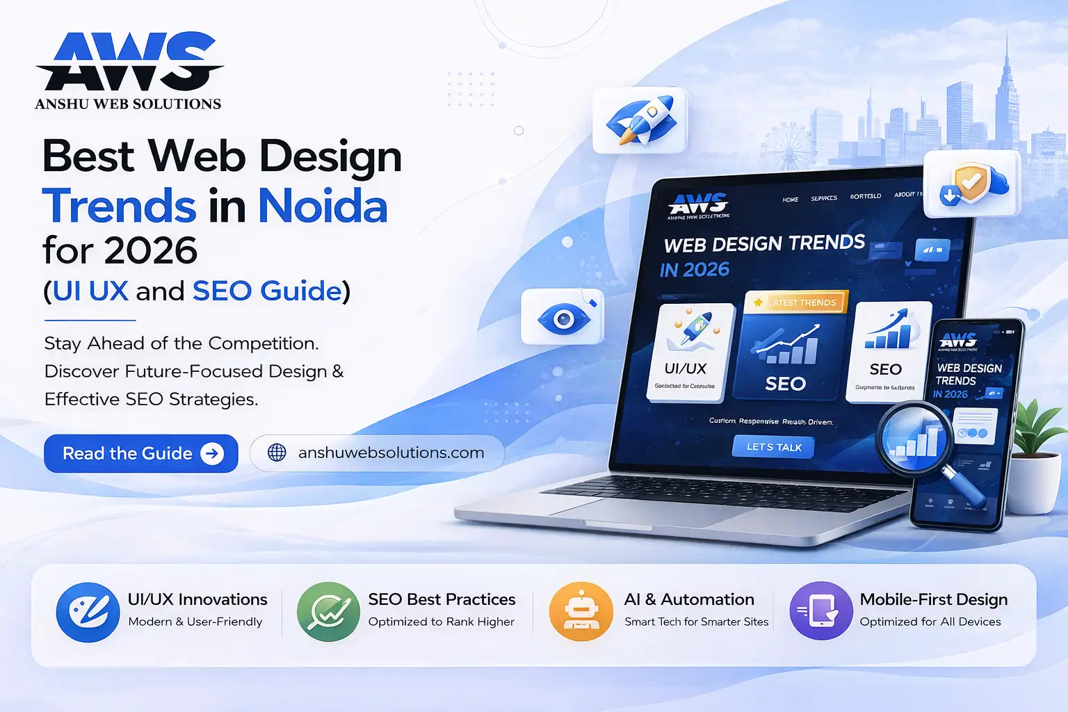 Best Web Design Trends in Noida for 2026 (UI UX and SEO Guide)
