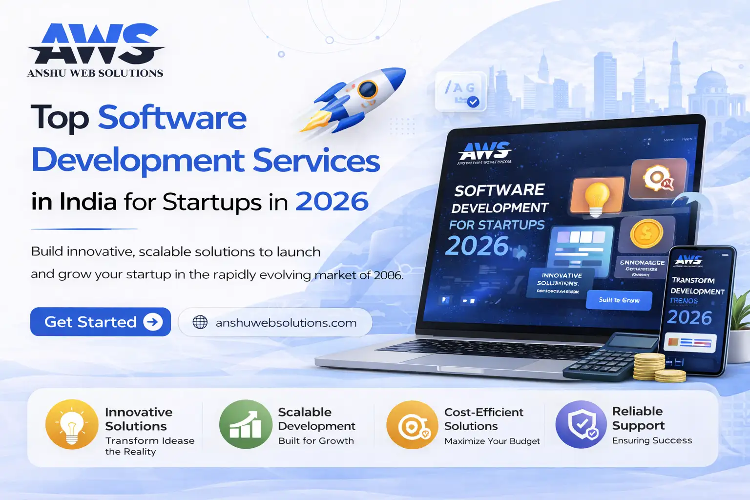 Top Software Development Services in India for Startups